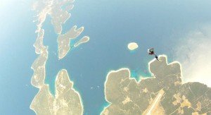 Skydive over Lošinj Island